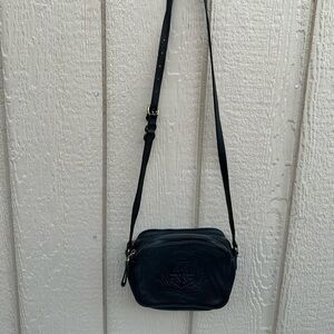 Lauren Ralph Lauren Women's Huntley Medium Camera Bag - Black Preowned Zipper ☑️